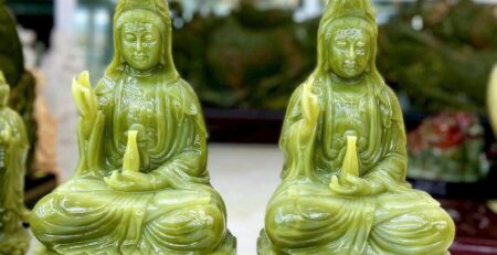 Tượng Phật đá: Tinh hoa nghệ thuật và phong thủy hòa quyện